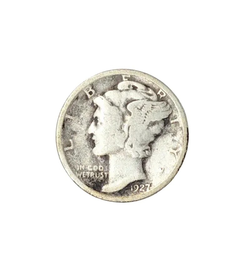 1927 Silver Mercury Dime: _