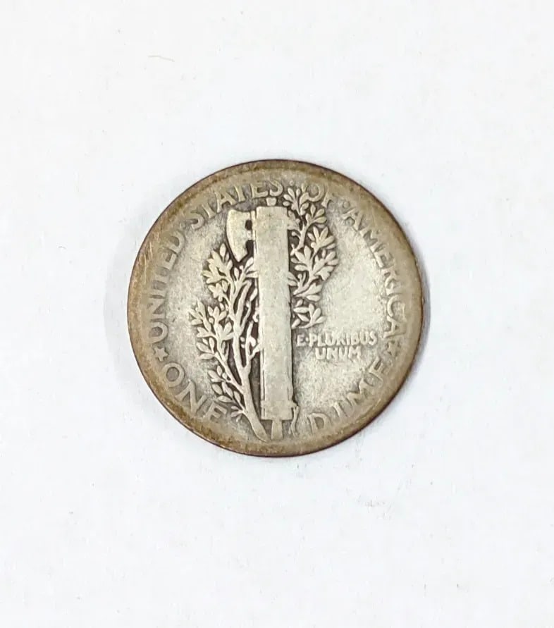 1928 Silver Mercury Dime - 2