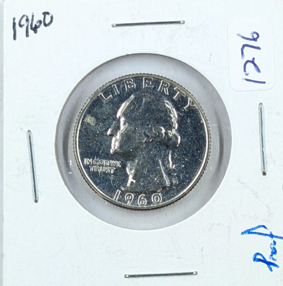1960 Proof Silver Washington Quarter (1 of 2)