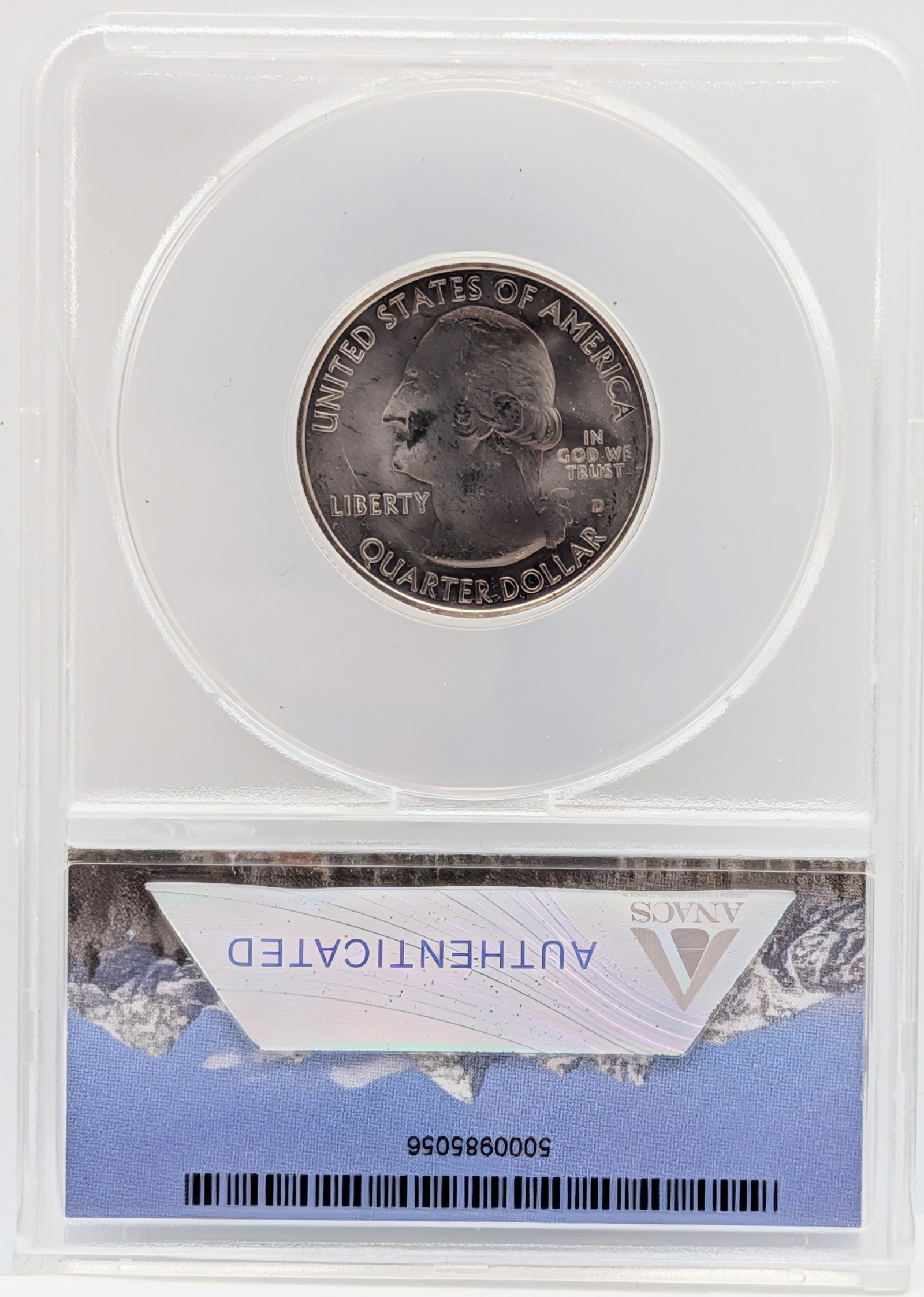 ANACS MS67 Yosemite Washington Quarter: 57 of 2492!