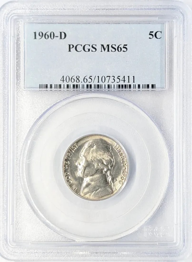 PCGS 1960-D MS65 Jefferson Nickel: _
