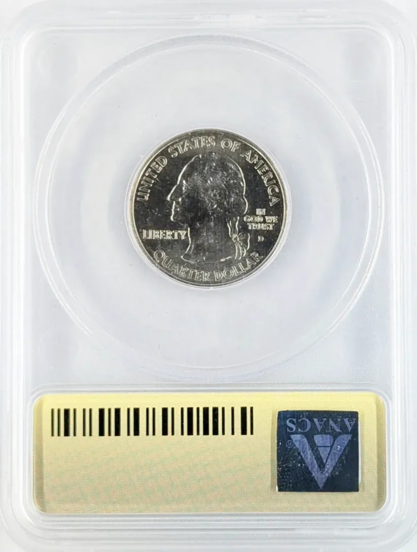 ANACS 2005-D MS67 State Washington Quarter- CA - 2