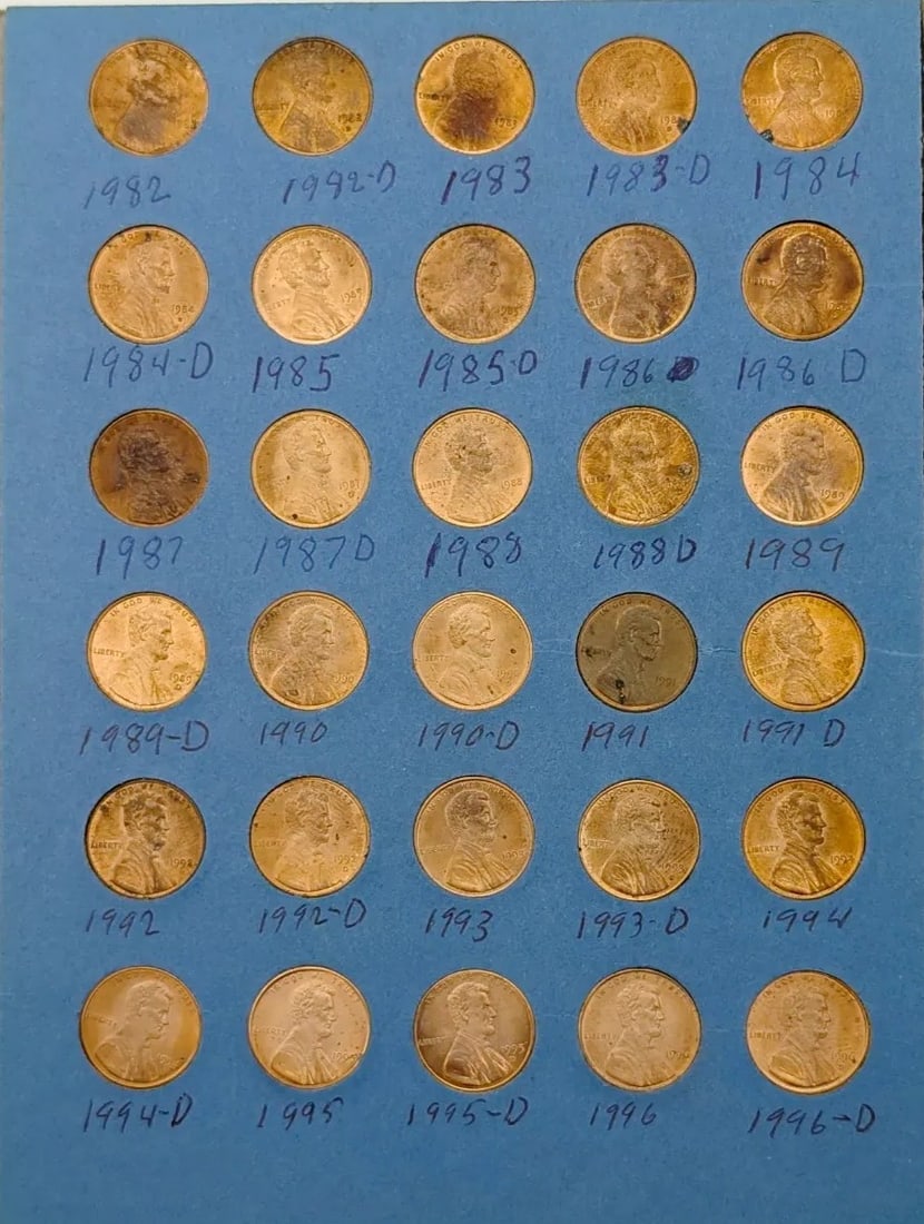 Whitman Lincoln Memorial Cent Coin Album - 4