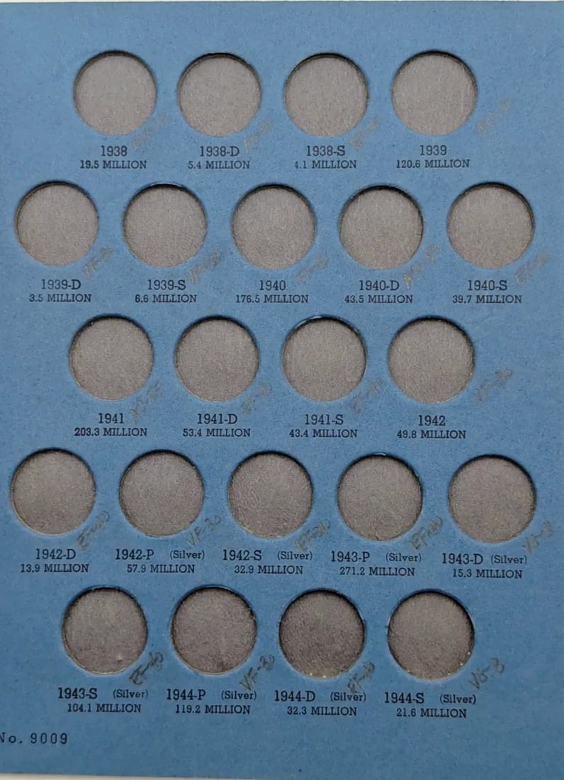 Whitman Jefferson Nickels Coin Album - 2