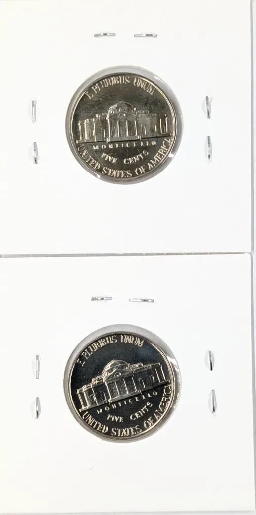 Lot of 2- 1964 Jefferson Nickels - 2
