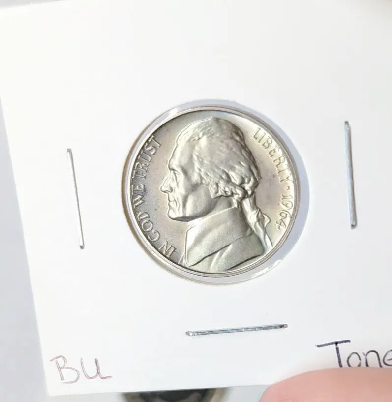 Lot of 2- 1964 Jefferson Nickels - 3