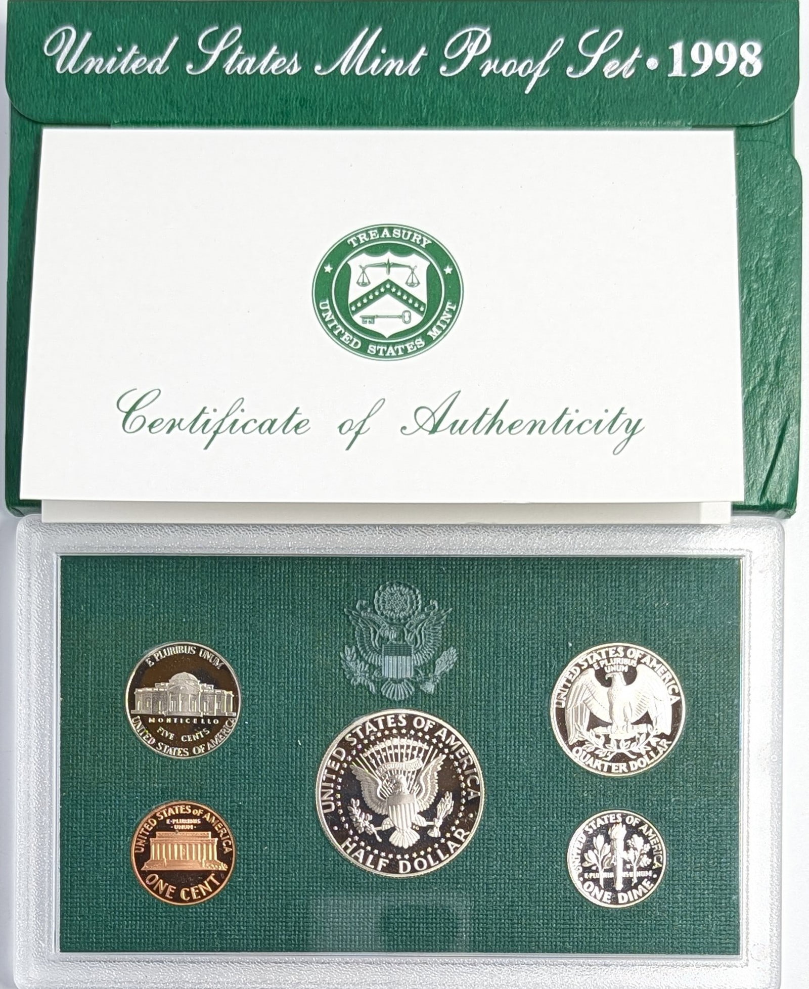 1998 US Mint Proof Set - 2