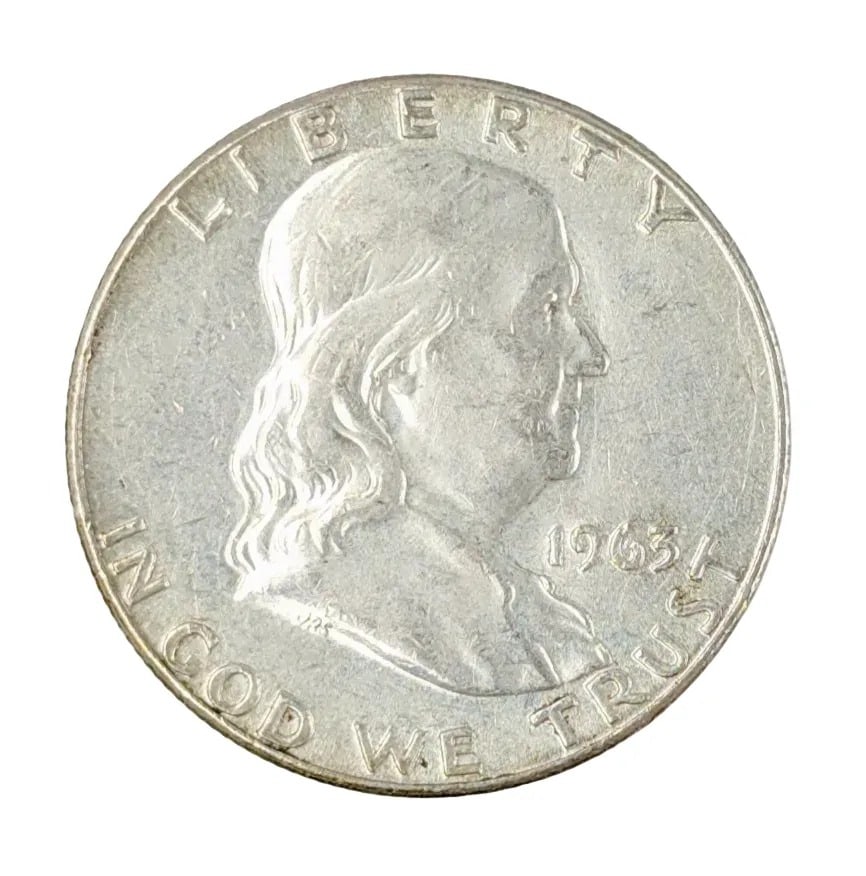 1963 Silver Franklin Half Dollar: _