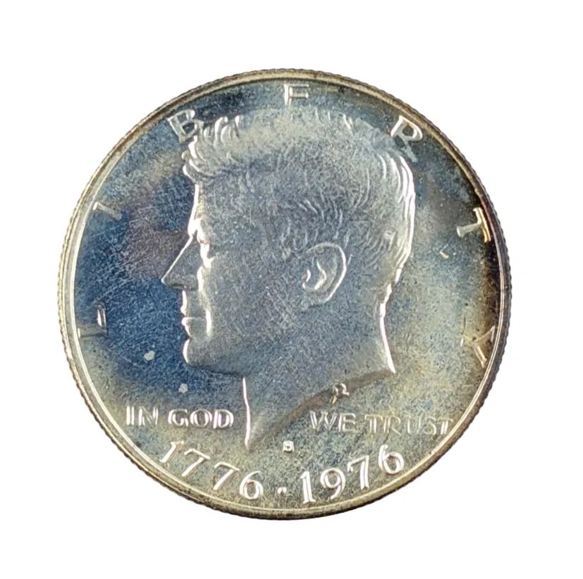1976-S Proof Bicentennial Half Dollar: _