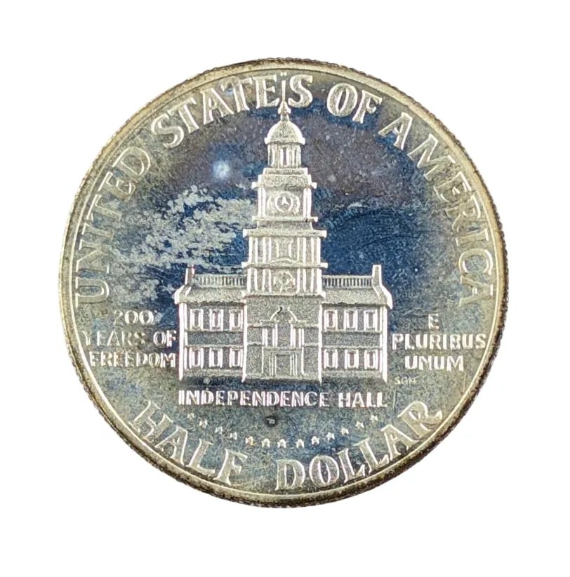 1976-S Proof Bicentennial Half Dollar - 2