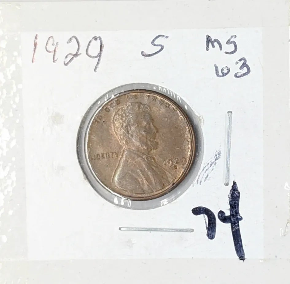 1929-S Wheat Cent (1 of 2)