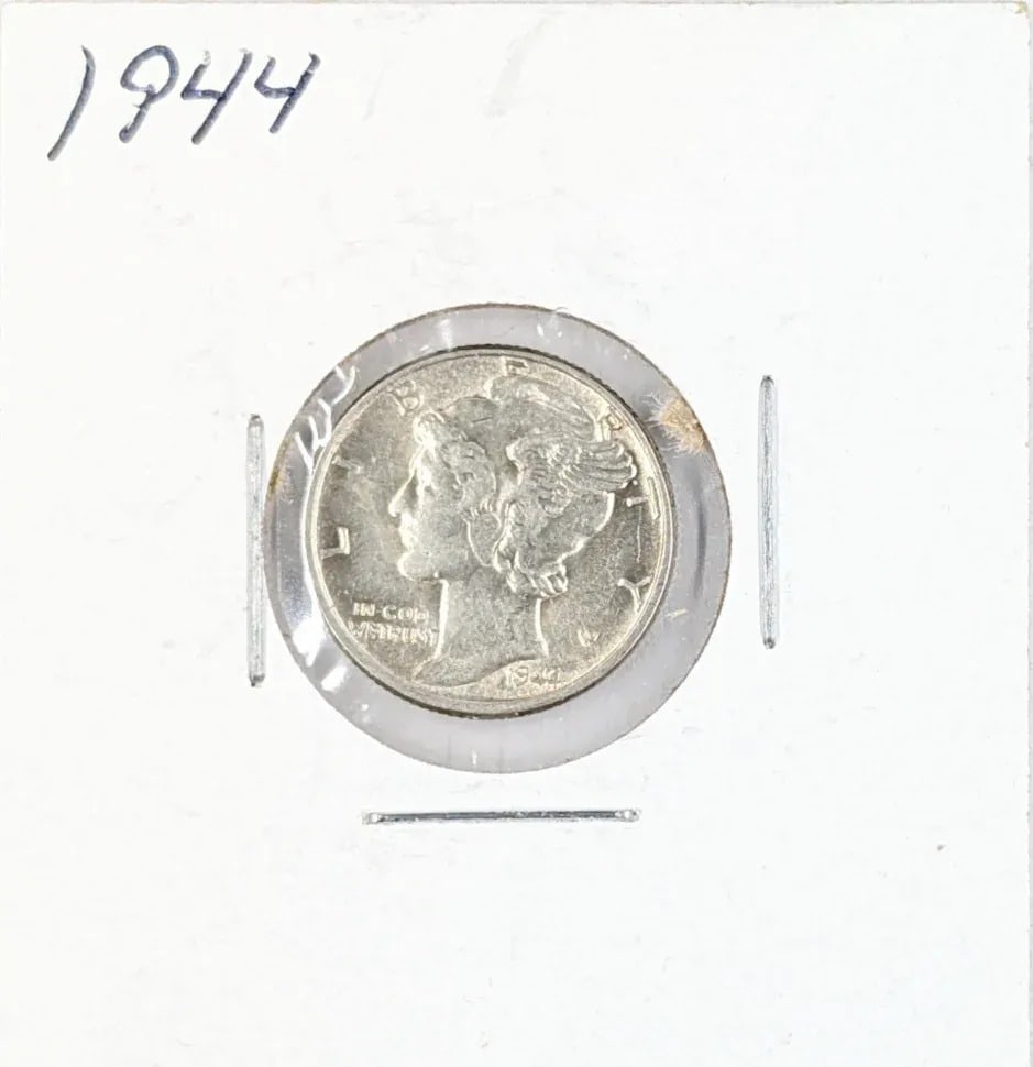 1944 Uncirculated Silver Mercury Dime (1 of 2)