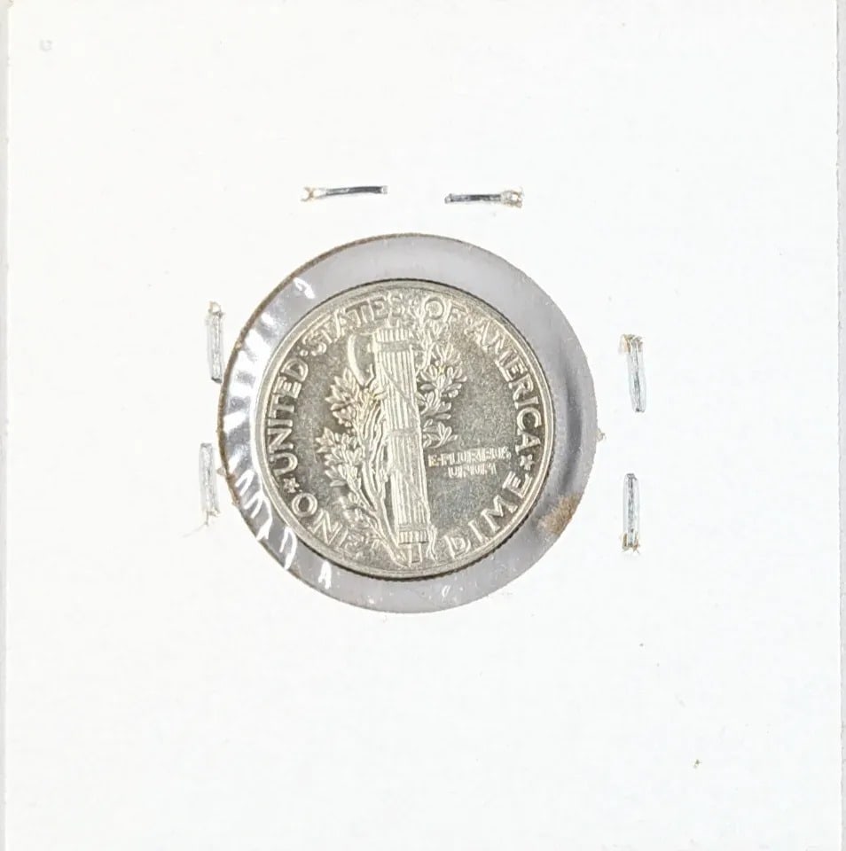 1944 Uncirculated Silver Mercury Dime - 2