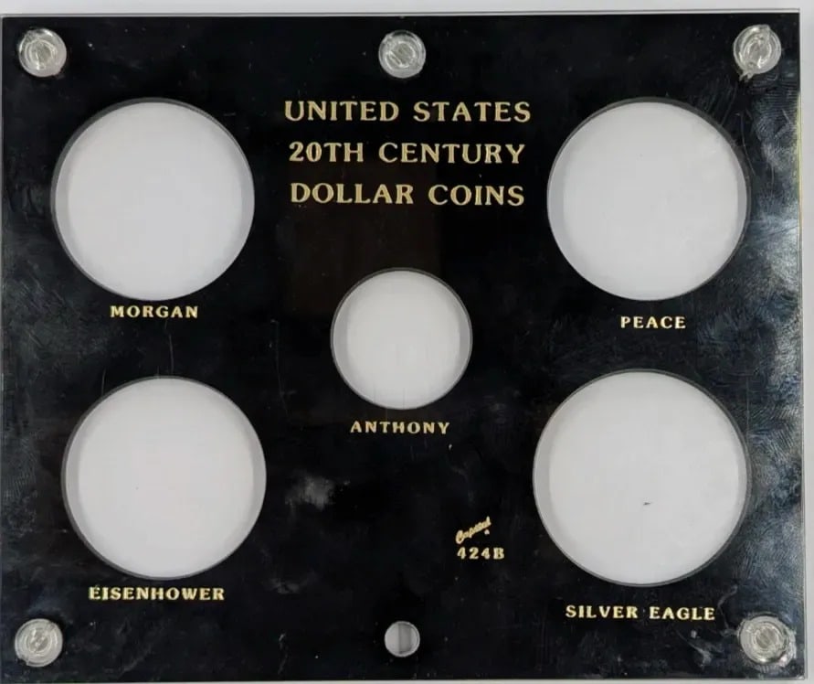 US 20th Century Dollar Coin Capitol Case: _