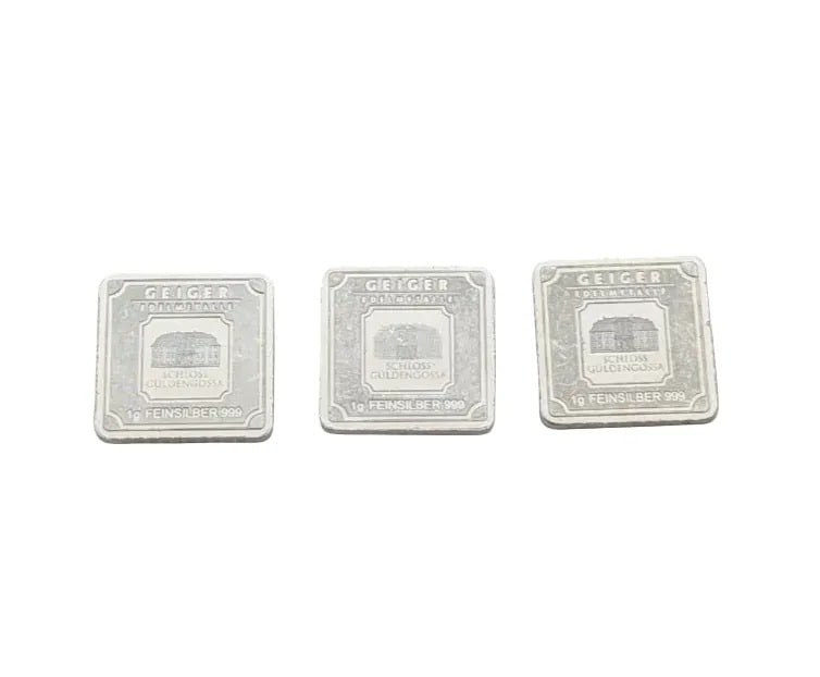 3 Grams .999 Fine Silver- Geiger: _