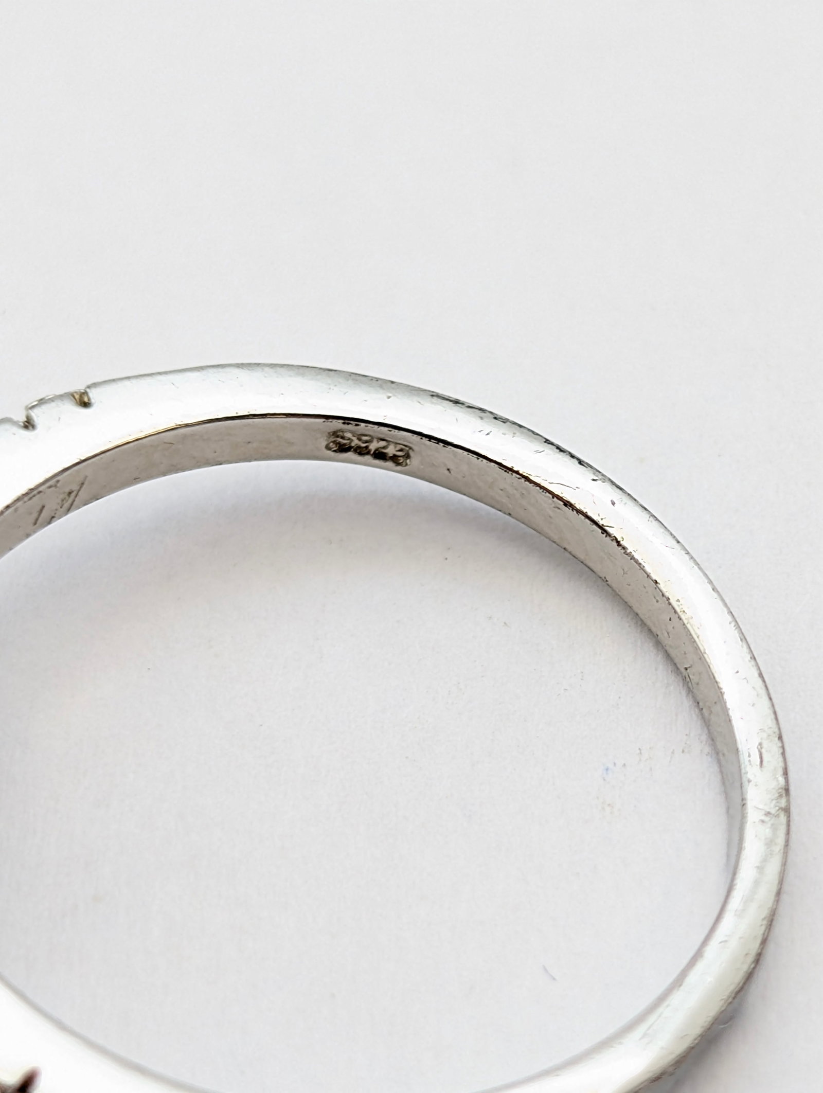 Classic Sterling Silver Halo Ring - 4