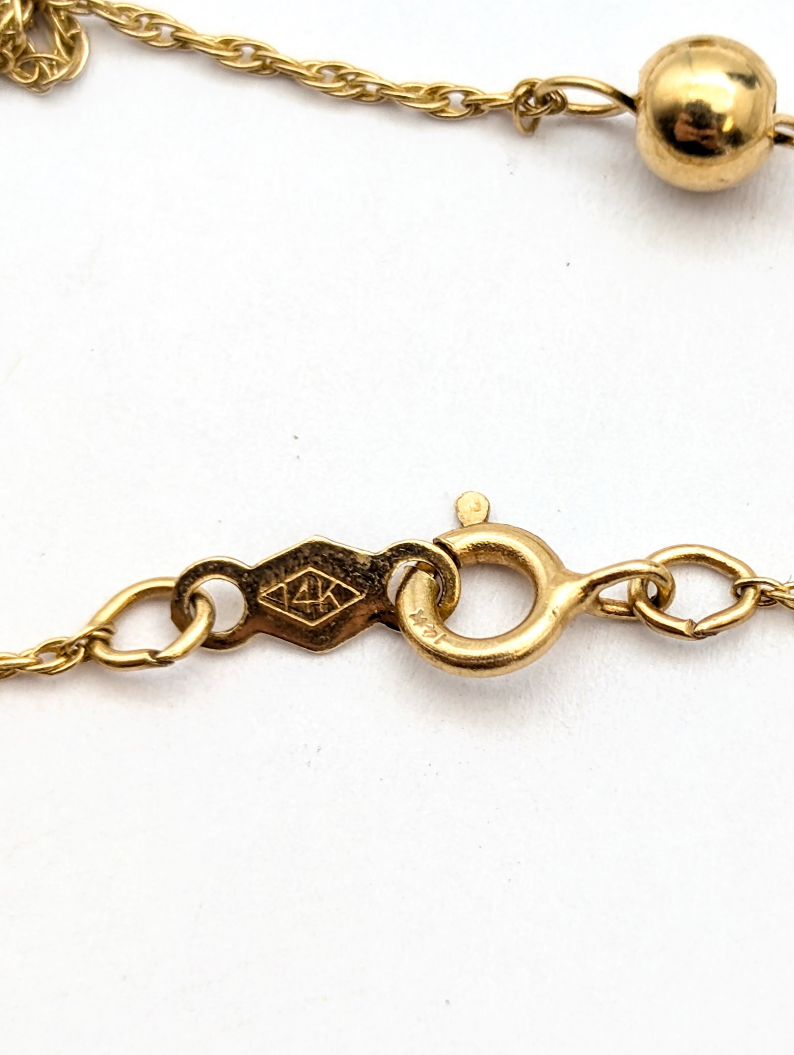 Vintage 14k Gold Multi-Wear Necklace - 2