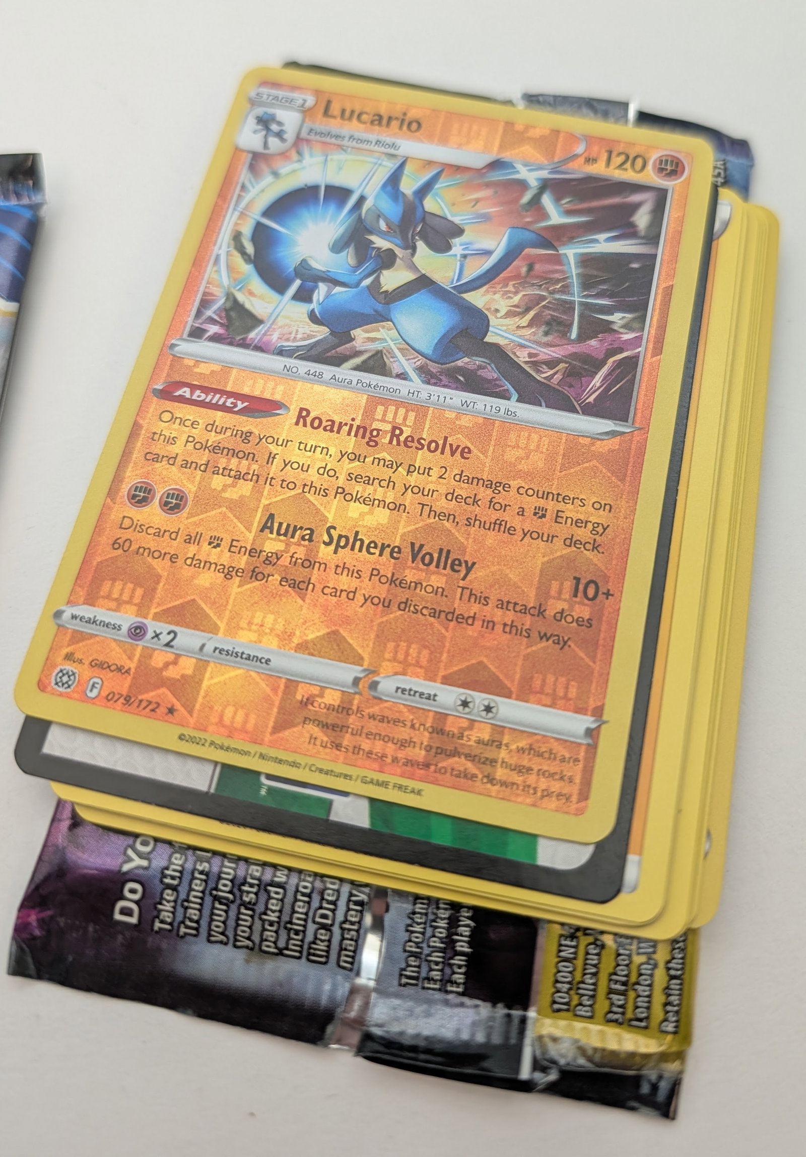 8 Packs (opened) of Pokemon Cards! - 2