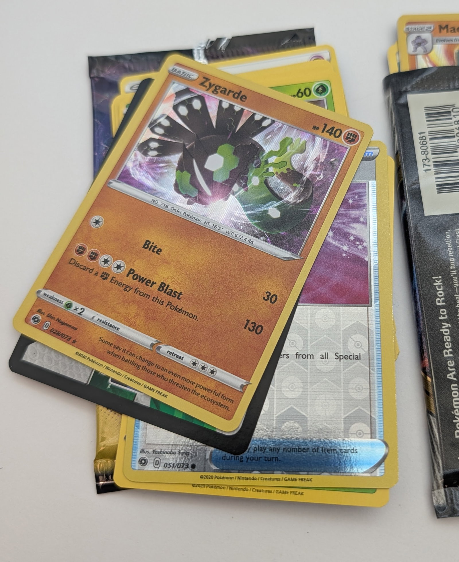 8 Packs (opened) of Pokemon Cards! - 3
