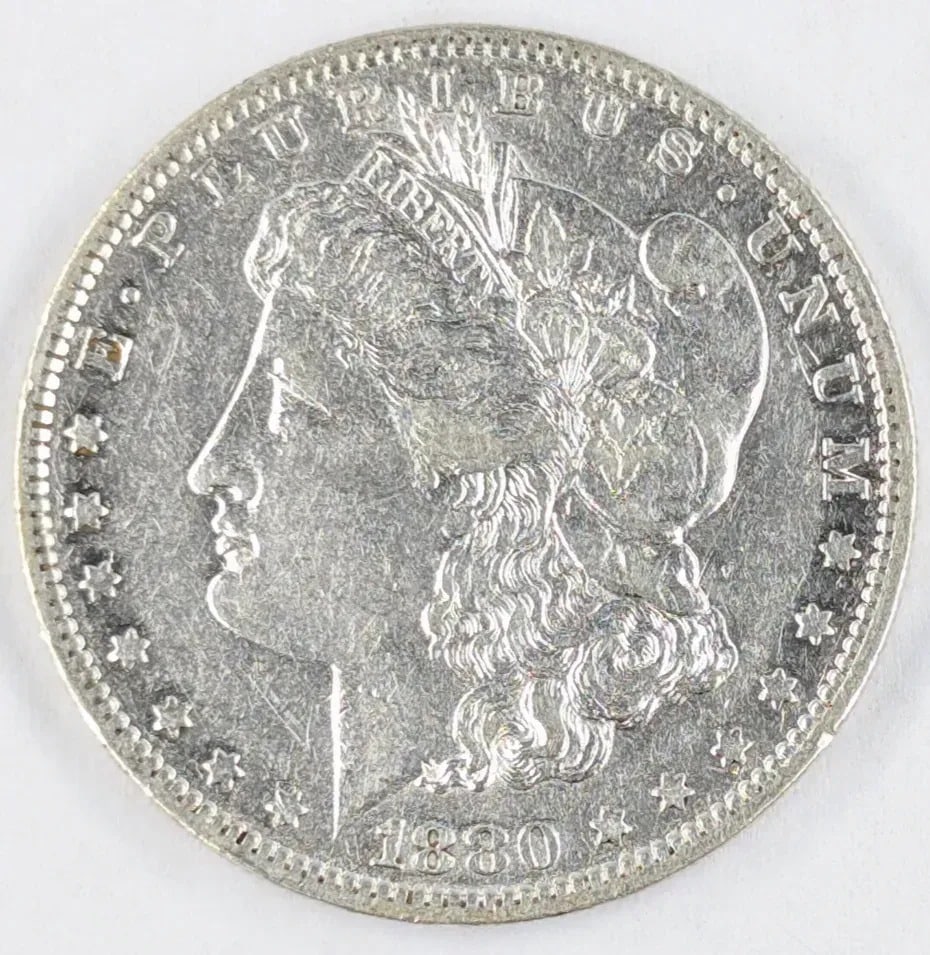 1880-O Morgan Silver Dollar: _