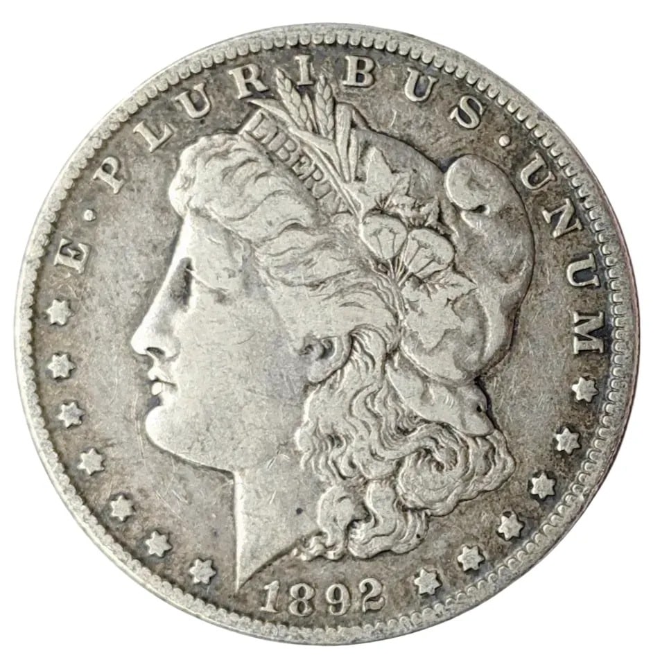 1892-O Morgan Silver Dollar: _