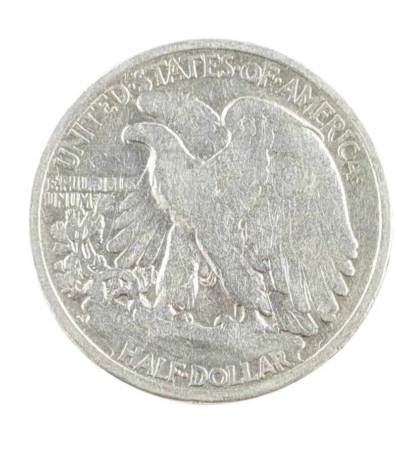 1942 Silver Walking Liberty Half Dollar - 2