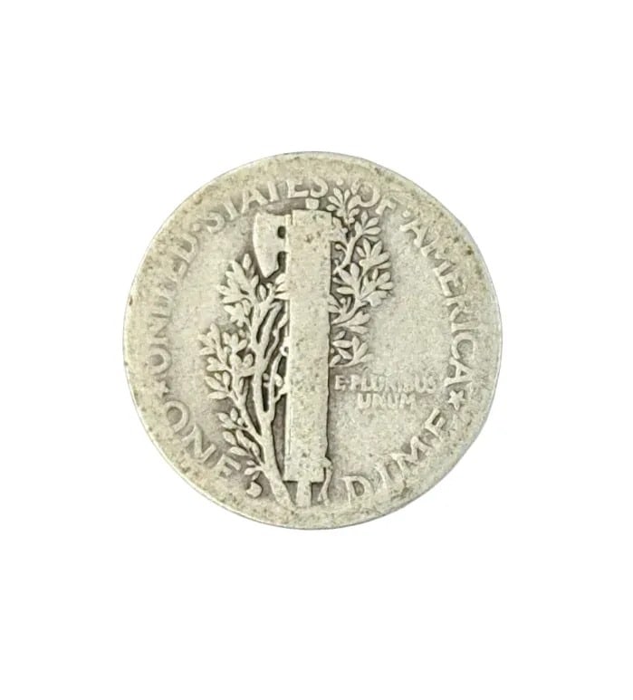 1929-D Silver Mercury Dime - 2