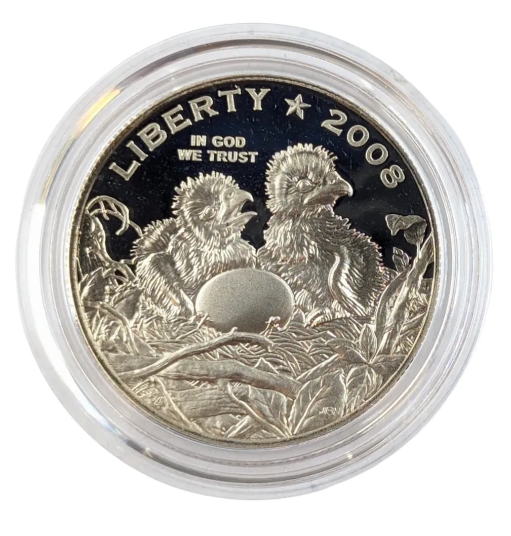 2008-S US Mint Bald Eagle Commemorative Coin - 2