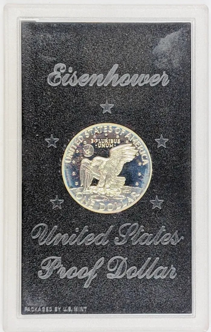 1974-S Eisenhower " Ike" Proof Silver Dollar - 3