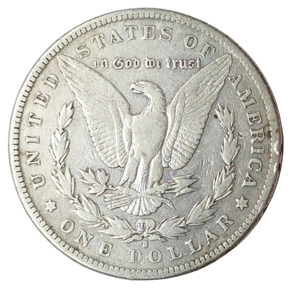 1897-S Morgan Silver Dollar - 2