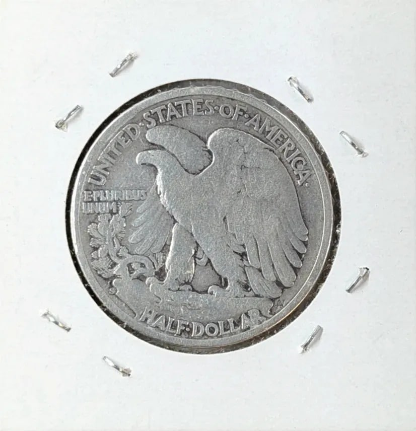 1943-S Silver Walking Liberty Half Dollar - 2