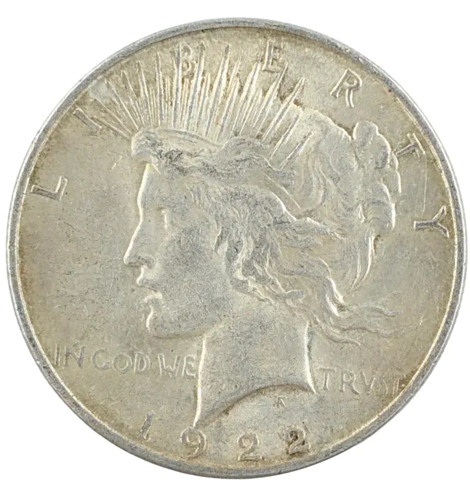 1922 Silver Peace Dollar (1 of 2)