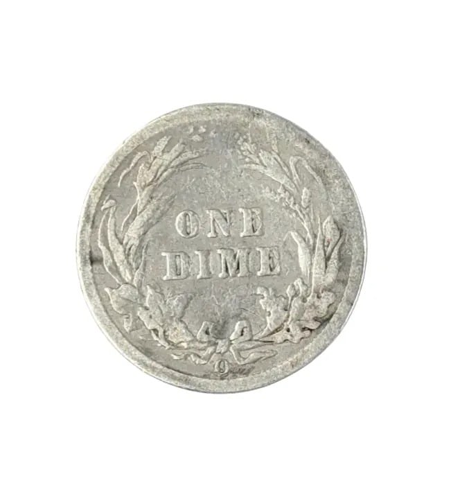 1903 Silver Barber Dime - 2