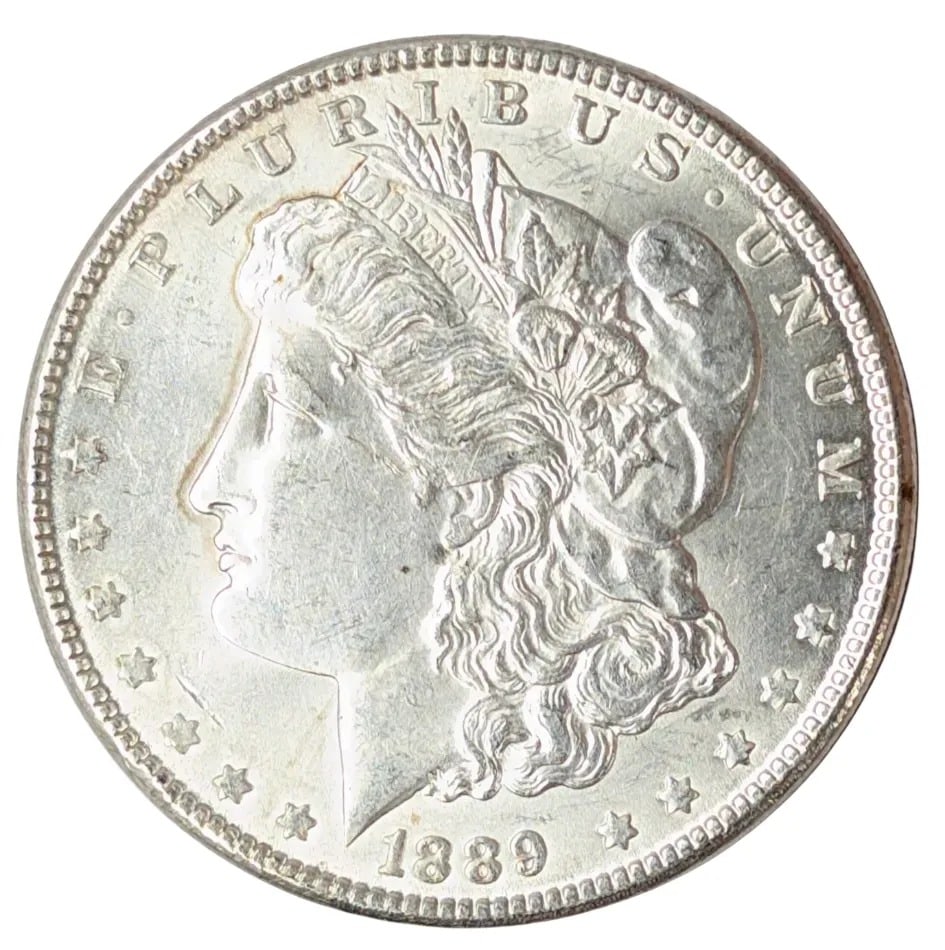1889 Morgan Silver Dollar: _