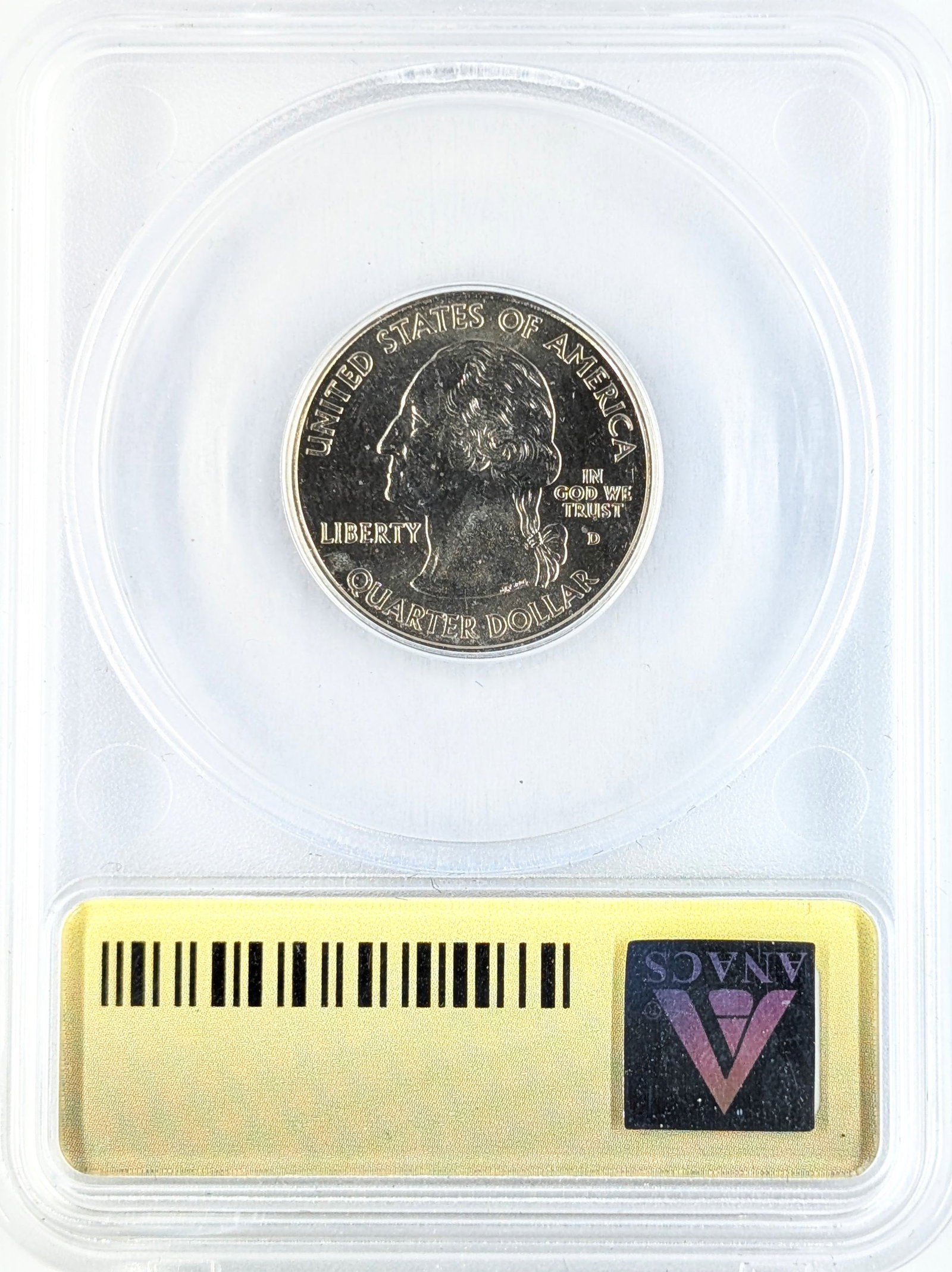 ANACS 2003-D MS 67 State Washington Quarter- MO - 2