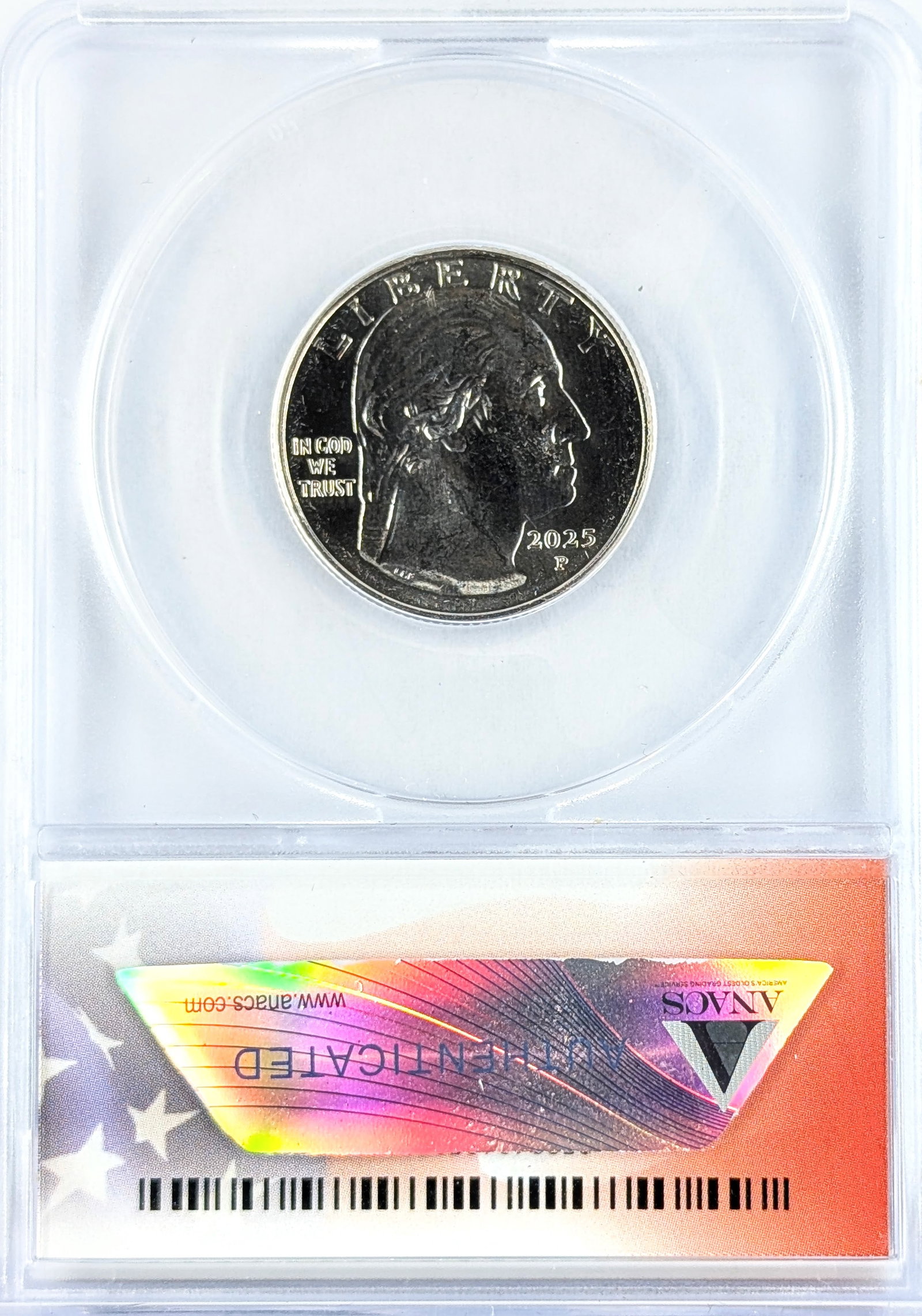 ANACS 2025 MS 68 American Women Washington Quarter- Stacey Park Milbern - 2