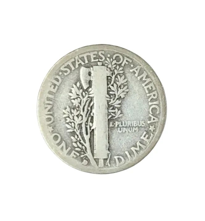 1934-D Silver Mercury Dime - 2