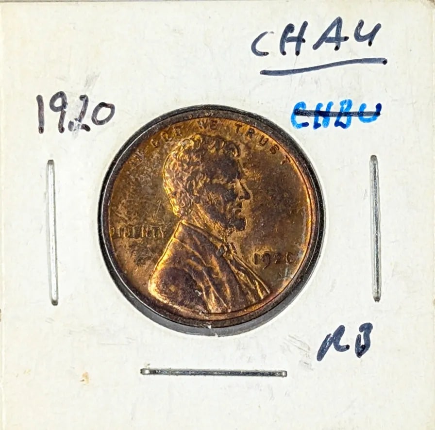 1920 Wheat Cent: _