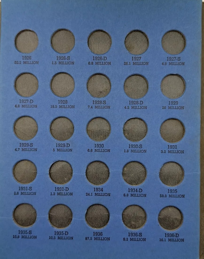 Lot of 4 Empty Coin Albums- Littleton, Whitman, US Treasury - 5