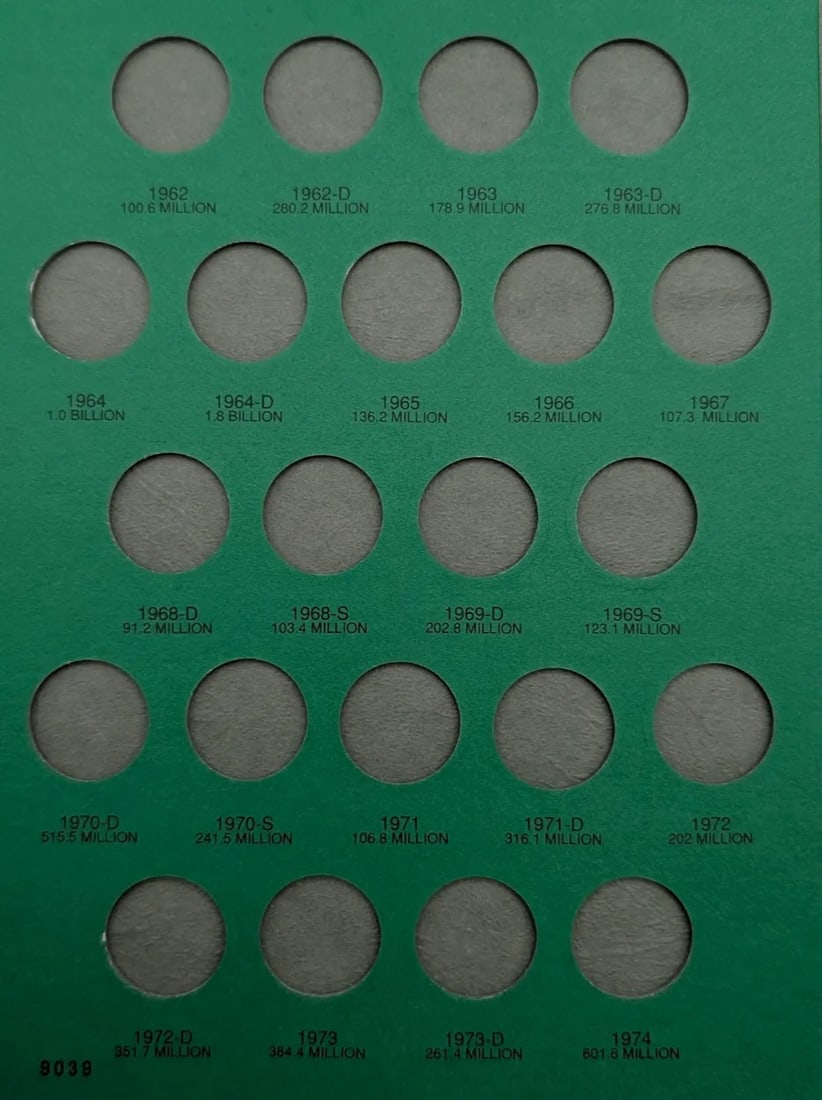 Lot of 4 Empty Coin Albums- Littleton, Whitman, US Treasury - 7