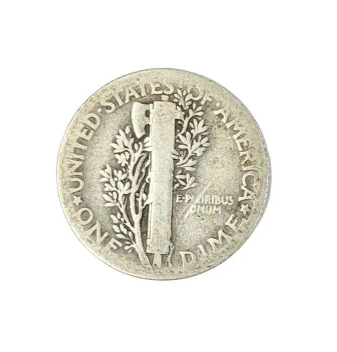 1931 Silver Mercury Dime - 2