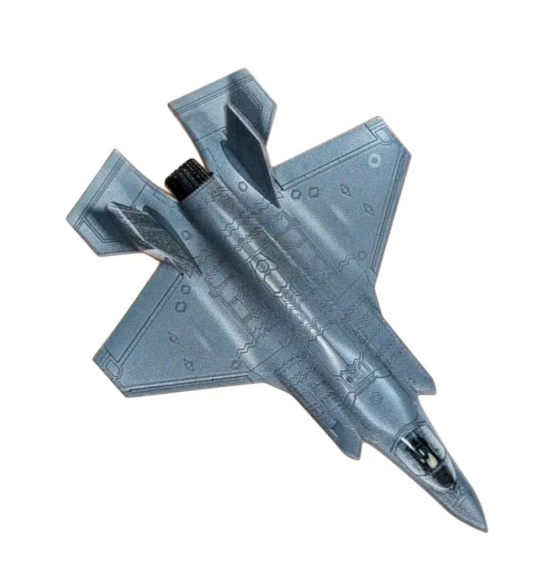 1 oz .999 Copper- Fighter Jet: _