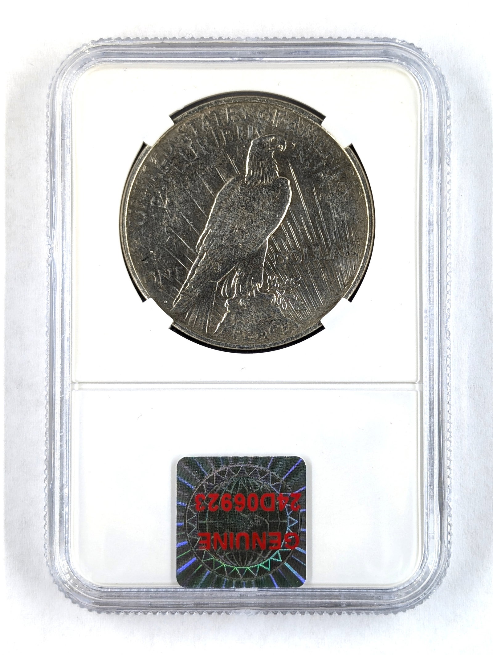 1926 Silver Peace Dollar- Route 66 - 2