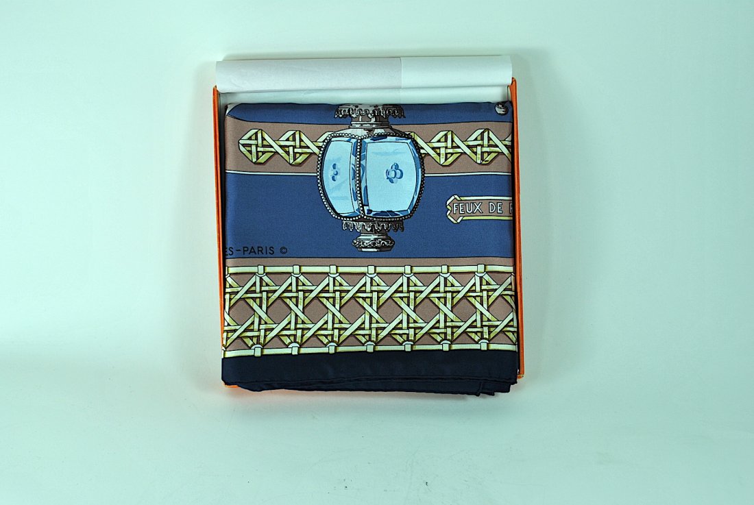 Hermes Silk Scarf w/Original Box (1 of 5)