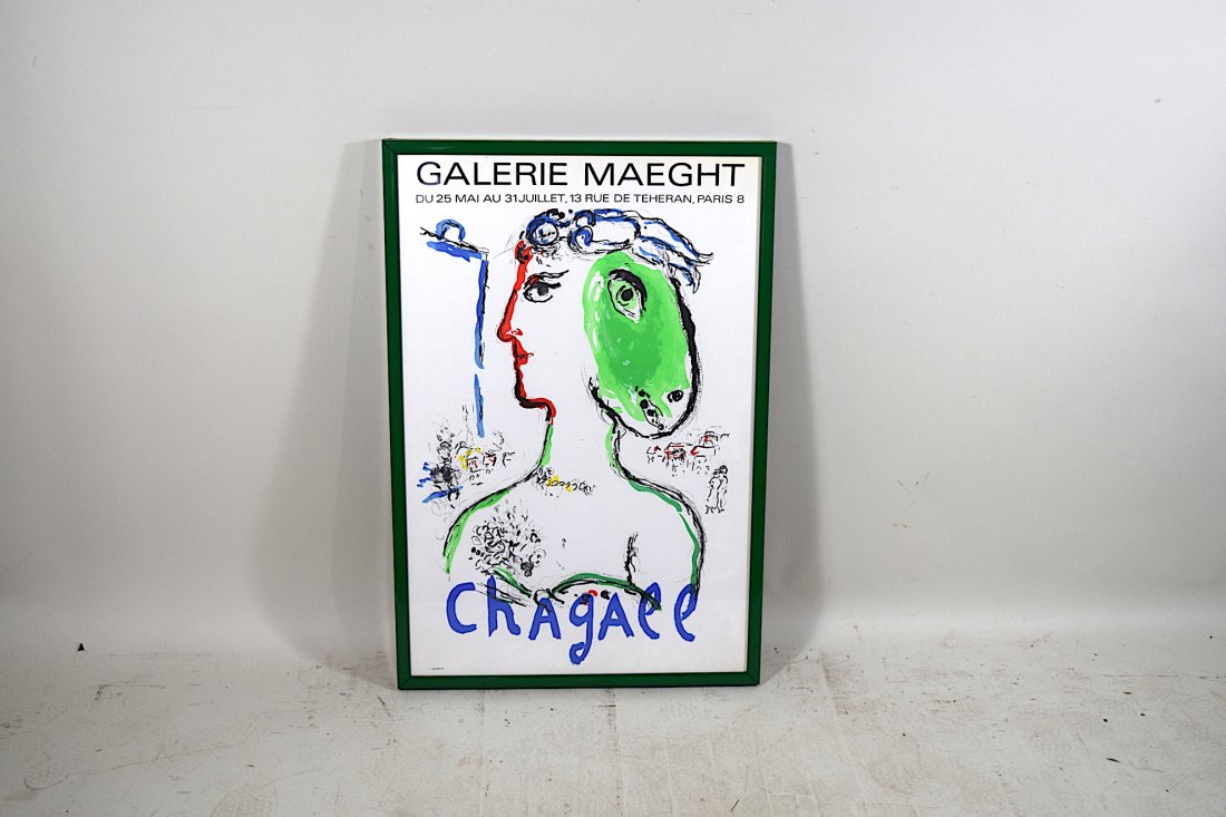 Galerie Maeght Chagall Litho Poster (1 of 5)