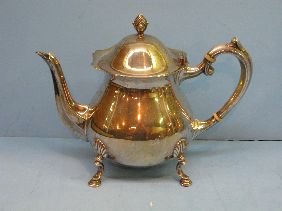 5 PC FISHER 'JACK SHEPARD' STERLING TEASET - 3
