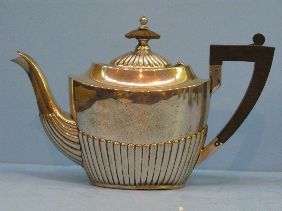 5 PC GORHAM STERLING TEASET INCLUDING TRAY - 3