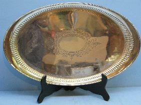 5 PC GORHAM STERLING TEASET INCLUDING TRAY - 5