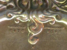 PR OF TIFFANY MAKERS REPOUSSE STERLING TRAYS - 4
