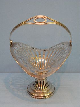 BLACK, STARR & FROST OPENWORK STERLING BASKET - 3